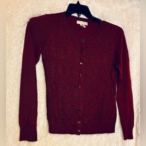 Banana Republic Lace Detail Cardigan ❤️ Size Medium
